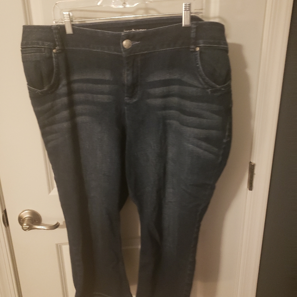 Lane Bryant denim capris
